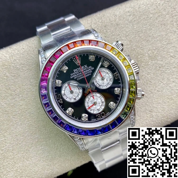 WeatherProof Rolex Daytona 116599 RBOW TW Factory Diamond Dial 1065
