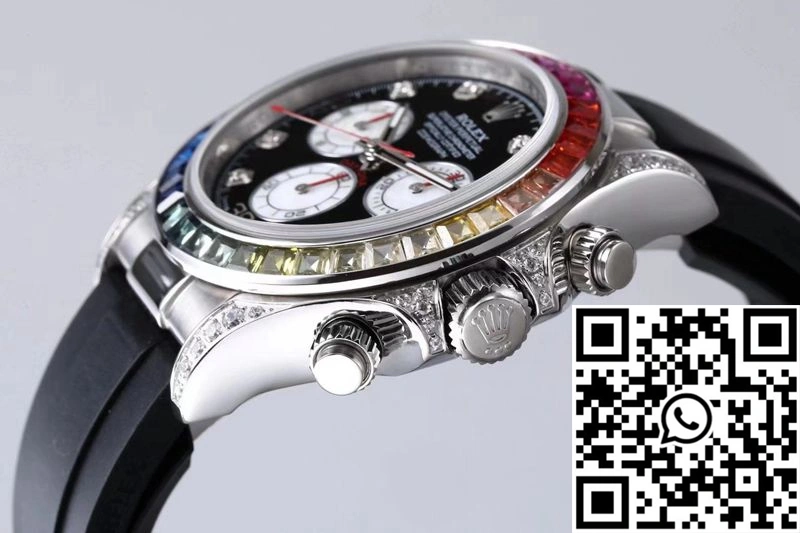 Rolex Daytona 116599RBOW BL Factory Black Dial ComfortFit 1100