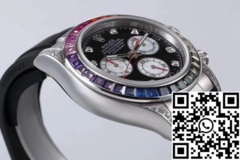 Rolex Daytona 116599RBOW BL Factory Black Dial ComfortFit 1100