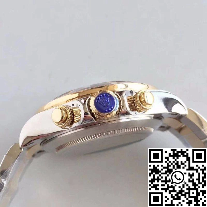 Comfortable Rolex Daytona Cosmograph 116503 3A Factory 18K Yellow Gold Wrapped Blue Dial 1118
