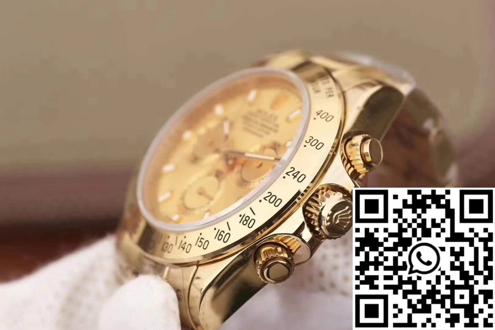 RelaxedFit Rolex Daytona Cosmograph 116503 JH Factory Gold Dial 1057
