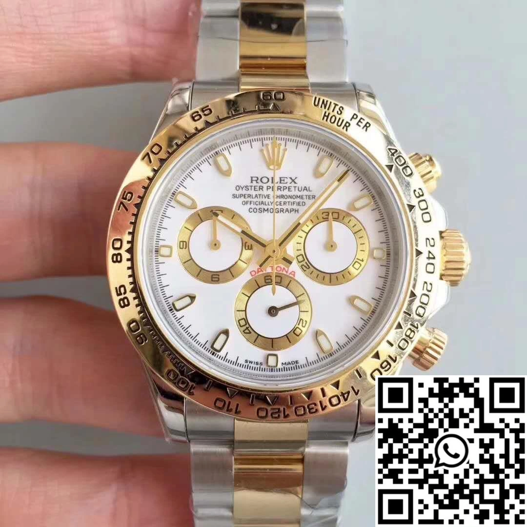 Thermal Rolex Daytona Cosmograph 116503 White Dial 1059