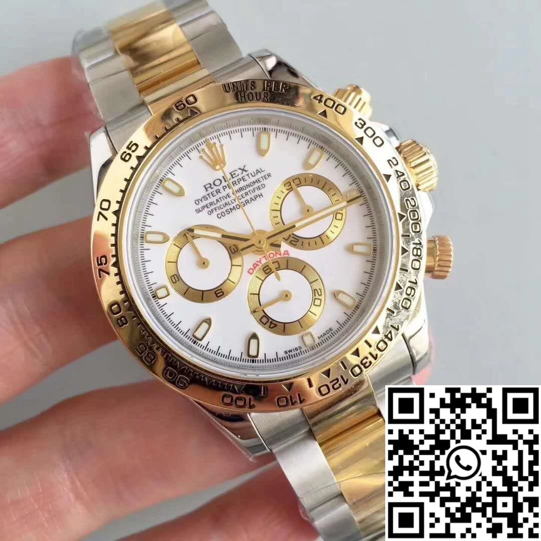 Thermal Rolex Daytona Cosmograph 116503 White Dial 1059