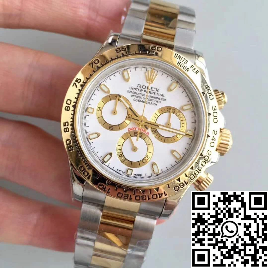Thermal Rolex Daytona Cosmograph 116503 White Dial 1059