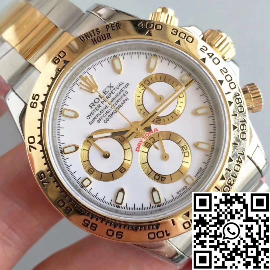 Thermal Rolex Daytona Cosmograph 116503 White Dial 1059