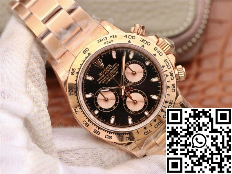 Bold Rolex Daytona Cosmograph 116508-001 JH Factory Black Dial 1131