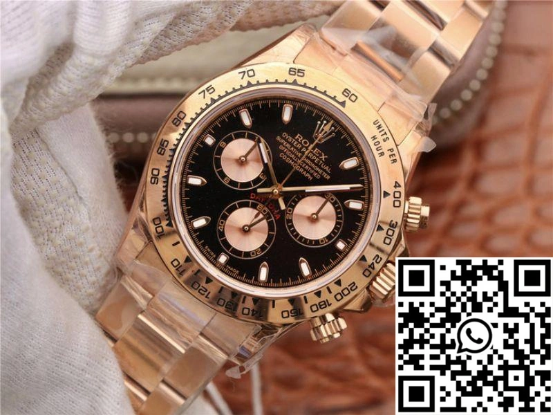 Bold Rolex Daytona Cosmograph 116508-001 JH Factory Black Dial 1131