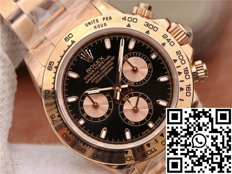 Bold Rolex Daytona Cosmograph 116508-001 JH Factory Black Dial 1131
