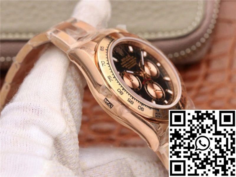 Bold Rolex Daytona Cosmograph 116508-001 JH Factory Black Dial 1131