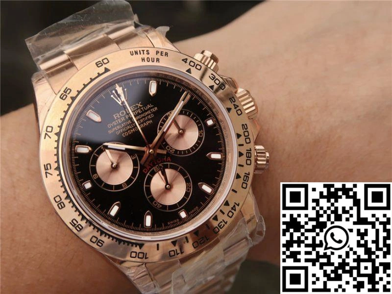 Bold Rolex Daytona Cosmograph 116508-001 JH Factory Black Dial 1131