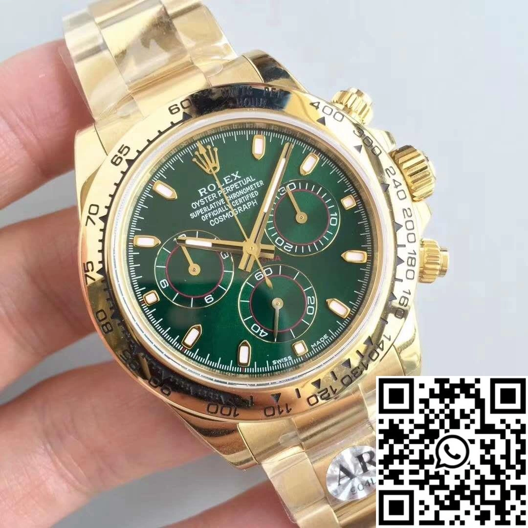 Rolex Daytona Cosmograph 116508 AR Factory Green Dial HighQuality 1042