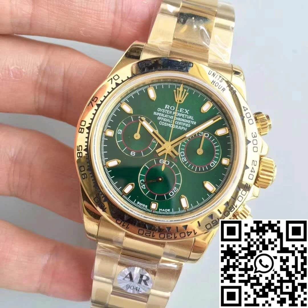 Rolex Daytona Cosmograph 116508 AR Factory Green Dial HighQuality 1042