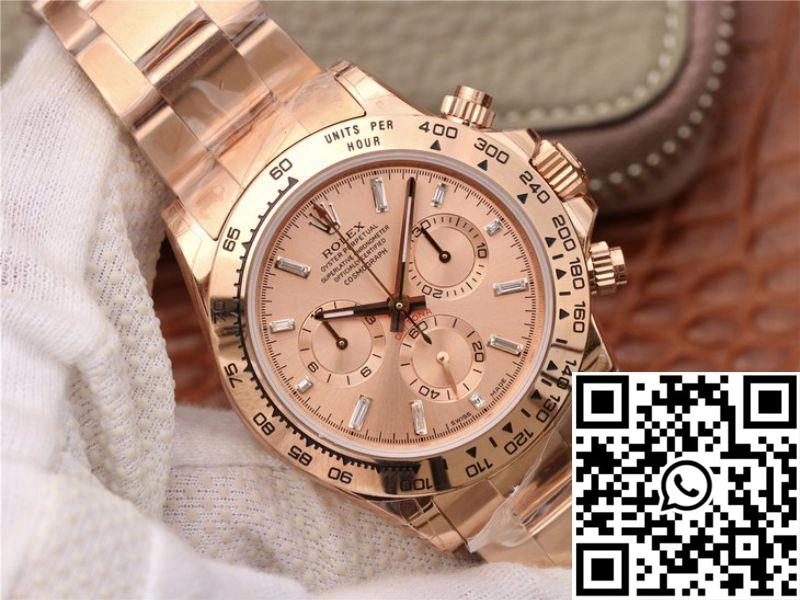 Rolex Daytona Cosmograph 116508 JH Factory Rose Gold Dial Tailored 1078