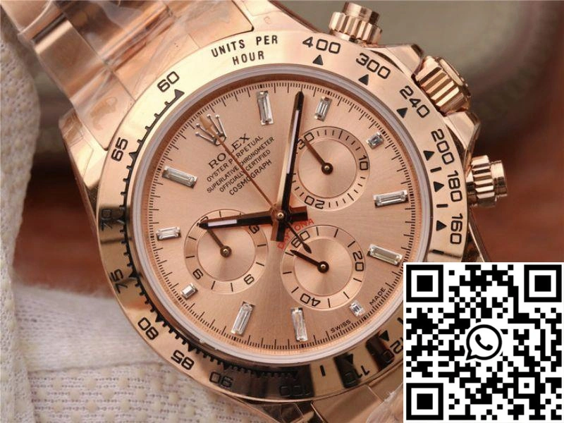 Rolex Daytona Cosmograph 116508 JH Factory Rose Gold Dial Tailored 1078