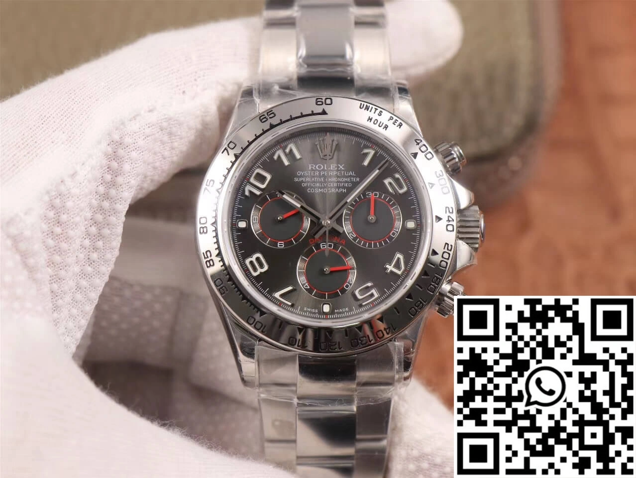 Cozy Rolex Daytona Cosmograph 116509 JH Factory Stainless Steel 1032