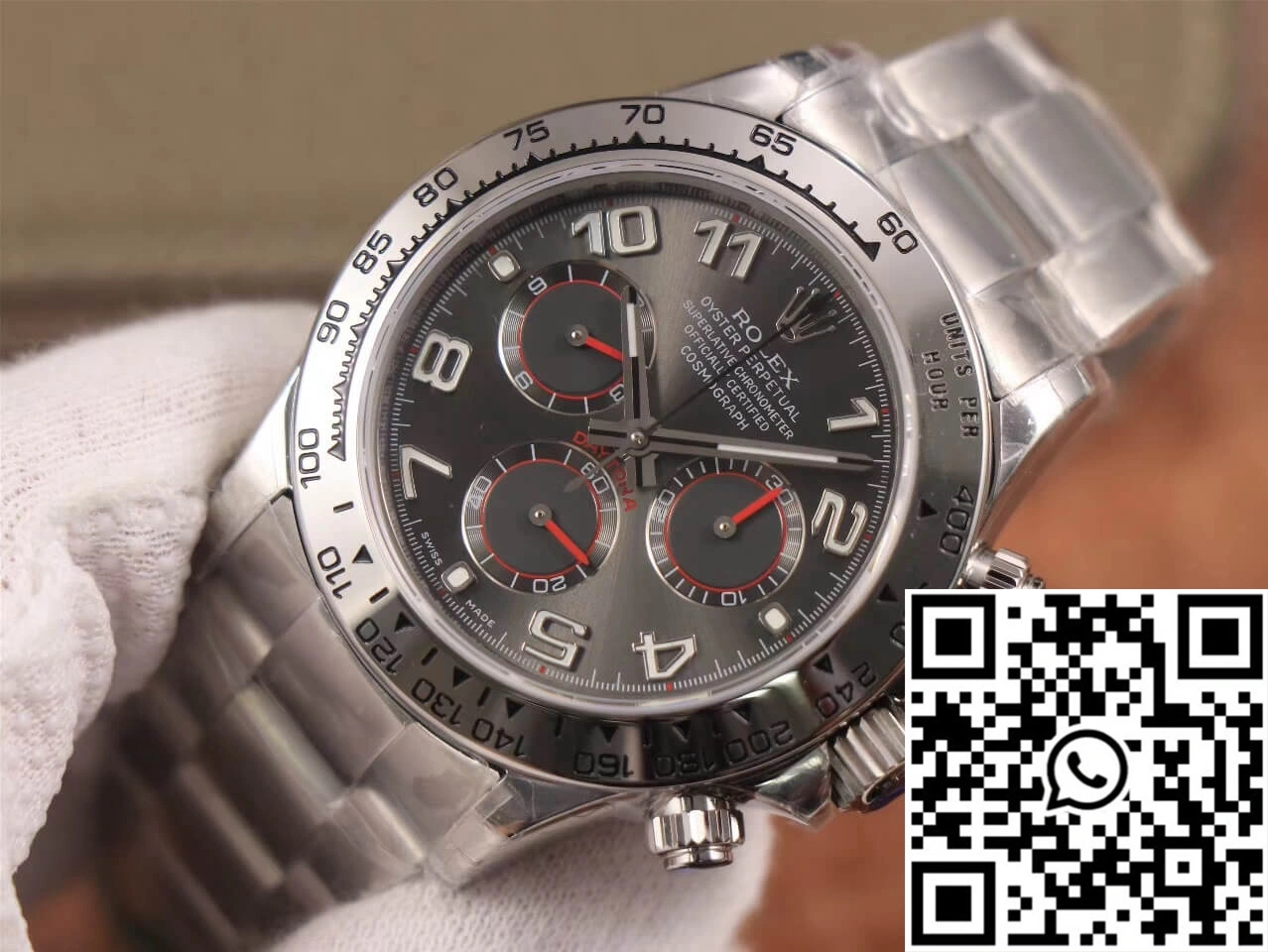 Cozy Rolex Daytona Cosmograph 116509 JH Factory Stainless Steel 1032