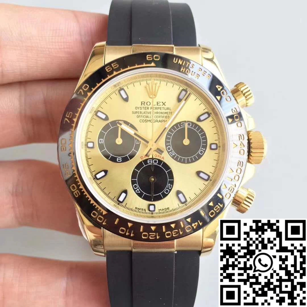 Rolex Daytona Cosmograph 116518LN AR Factory Champagne Dial Vibrant 1115