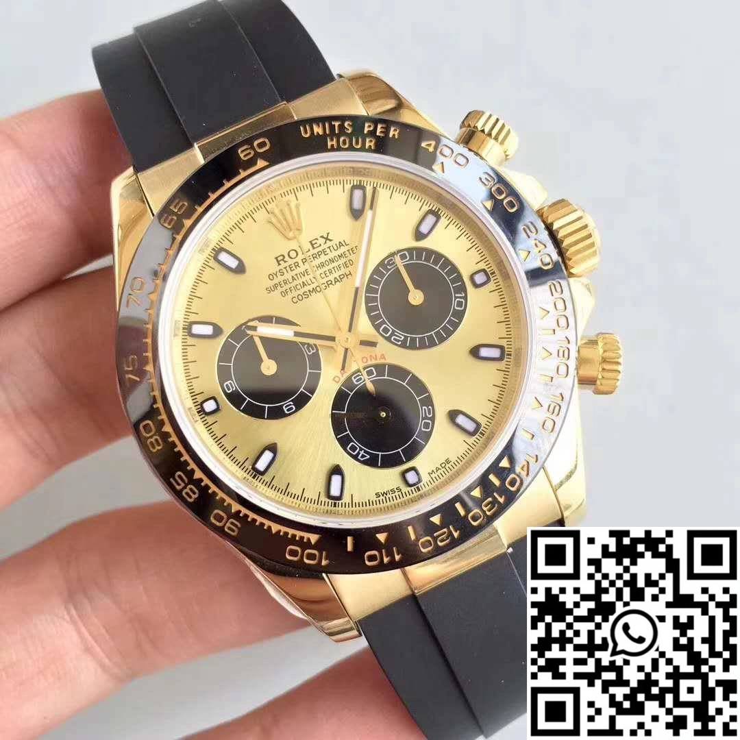 Rolex Daytona Cosmograph 116518LN AR Factory Champagne Dial Vibrant 1115