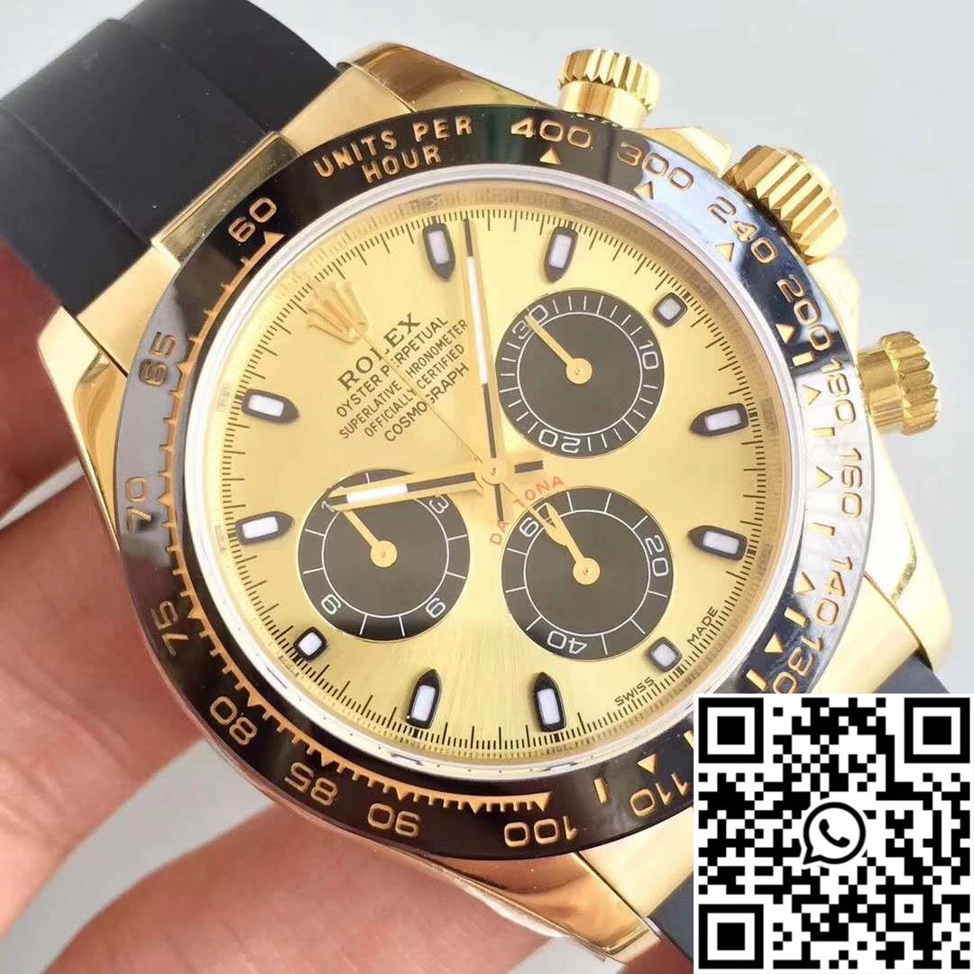 Rolex Daytona Cosmograph 116518LN AR Factory Champagne Dial Vibrant 1115
