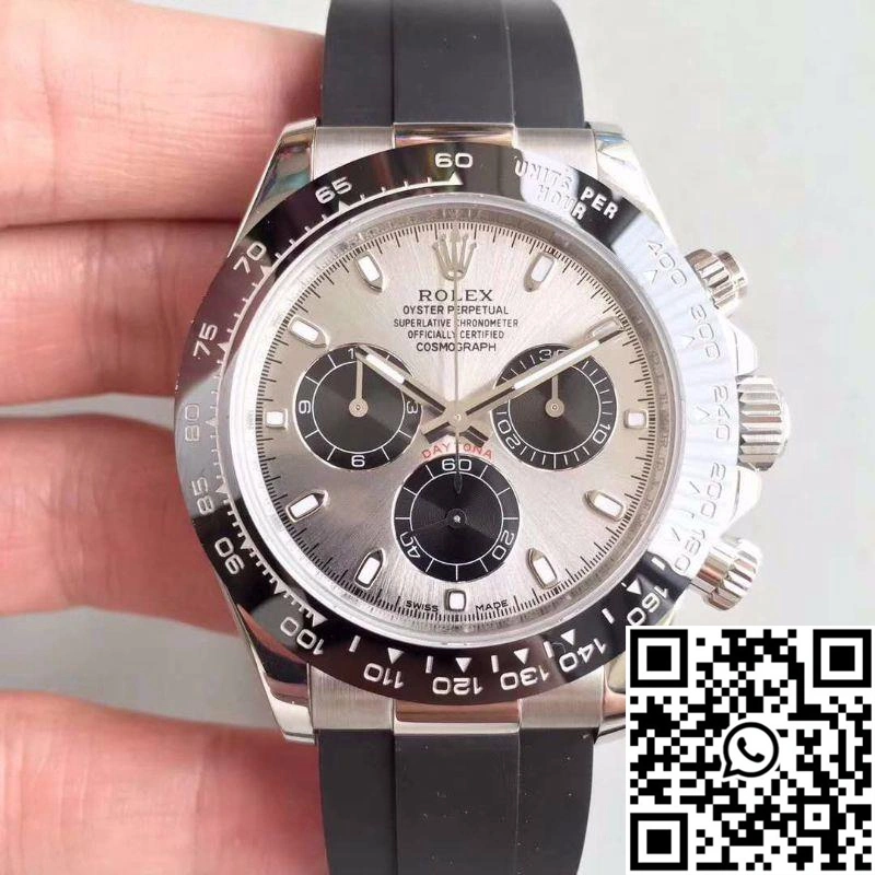 Popular Rolex Daytona Cosmograph 116519LN AR Factory Silver Dial 1051