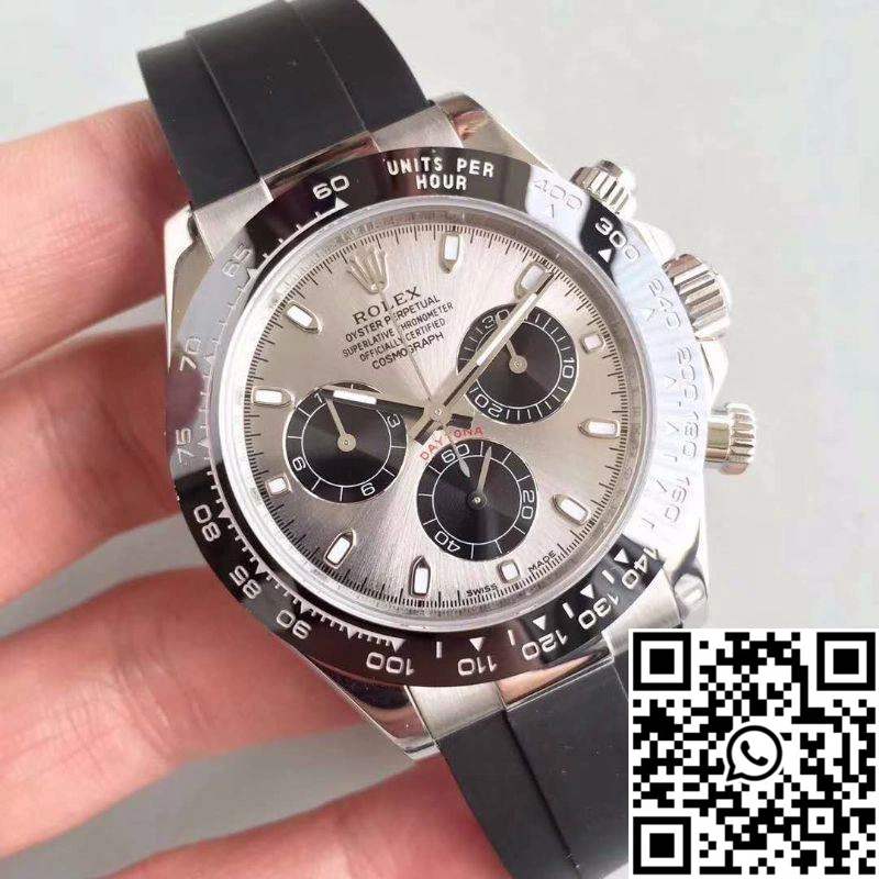 Popular Rolex Daytona Cosmograph 116519LN AR Factory Silver Dial 1051