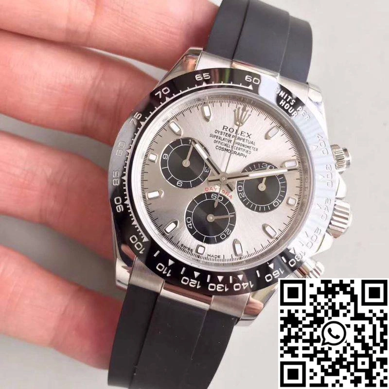 Popular Rolex Daytona Cosmograph 116519LN AR Factory Silver Dial 1051