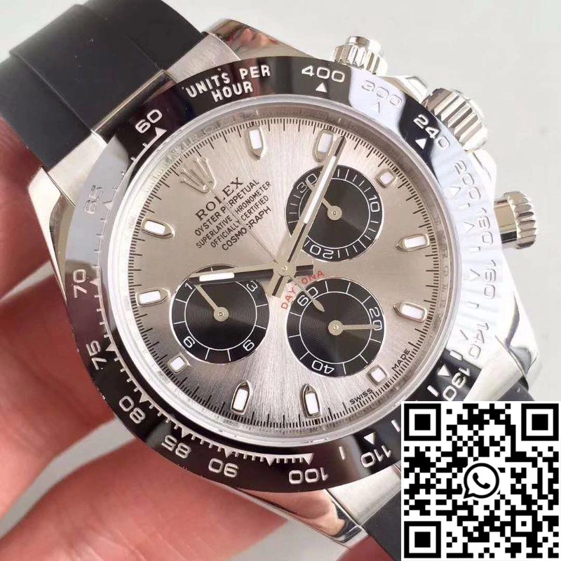 Popular Rolex Daytona Cosmograph 116519LN AR Factory Silver Dial 1051