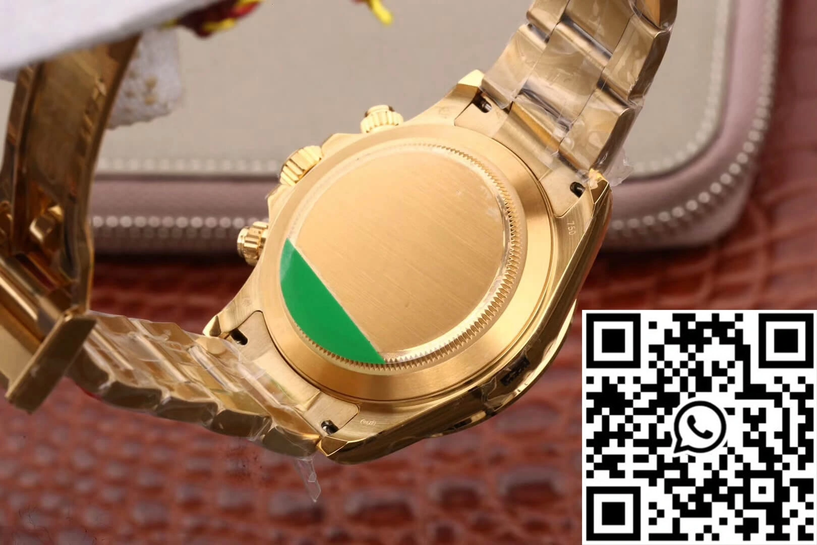 Sophisticated Rolex Daytona Cosmograph 116528-78598 JH Factory Yellow Gold Diamonds Dial 1037
