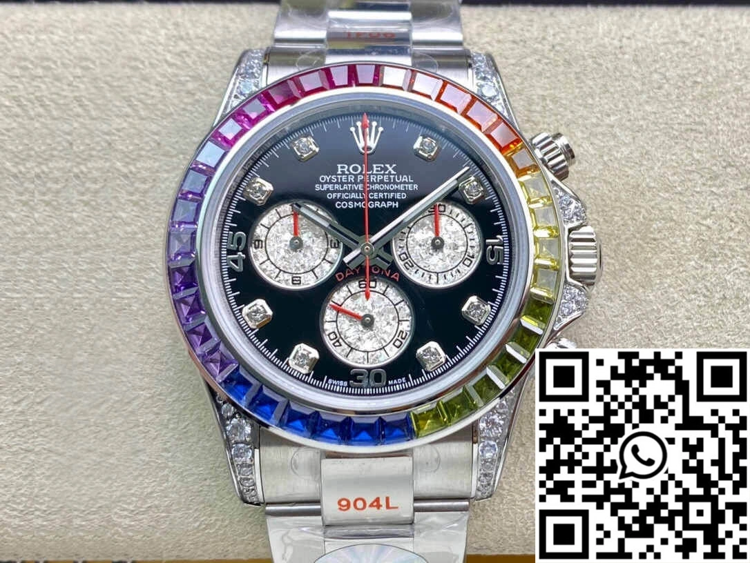 Rolex Daytona Cosmograph 116599 RBOW JH Factory Diamond-set Dial UrbanChic 1052