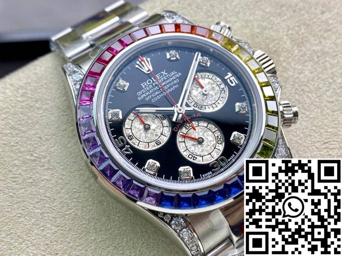 Rolex Daytona Cosmograph 116599 RBOW JH Factory Diamond-set Dial UrbanChic 1052