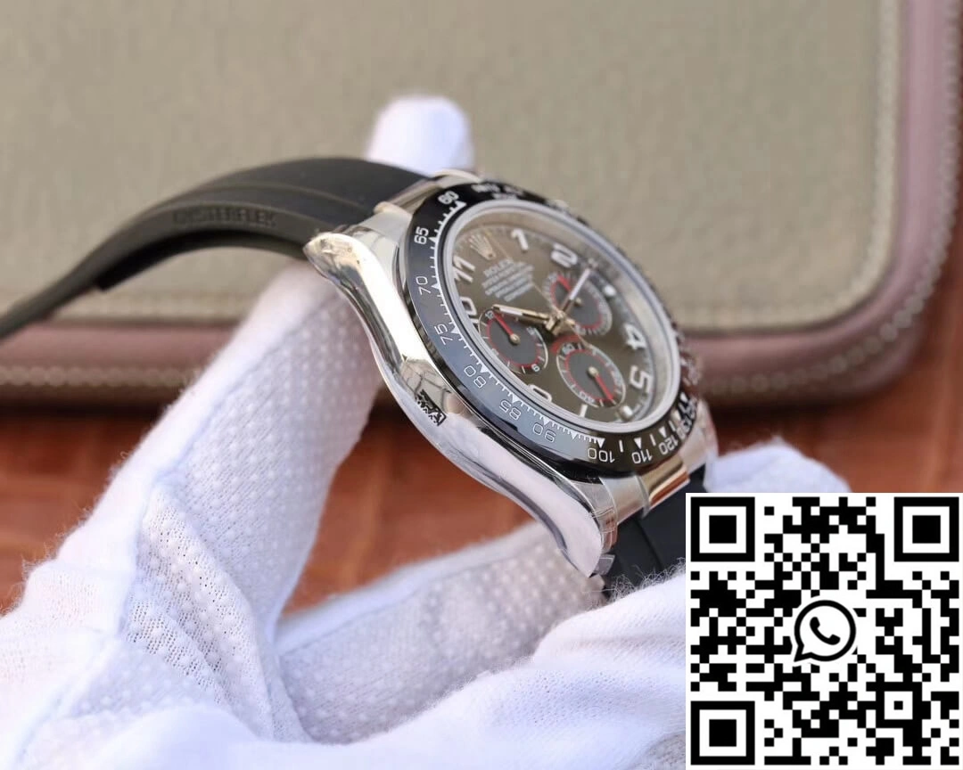 Breathable Rolex Daytona Cosmograph 40MM JH Factory Black Dial 1048