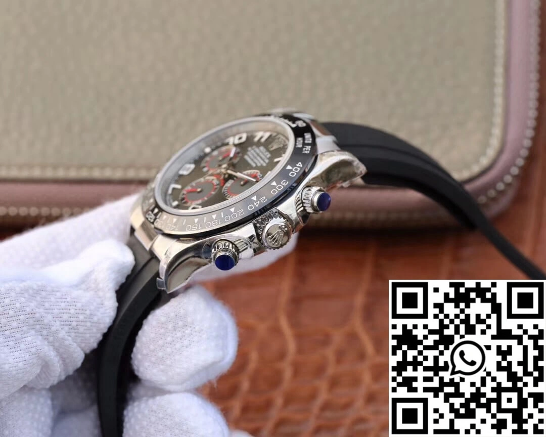 Breathable Rolex Daytona Cosmograph 40MM JH Factory Black Dial 1048