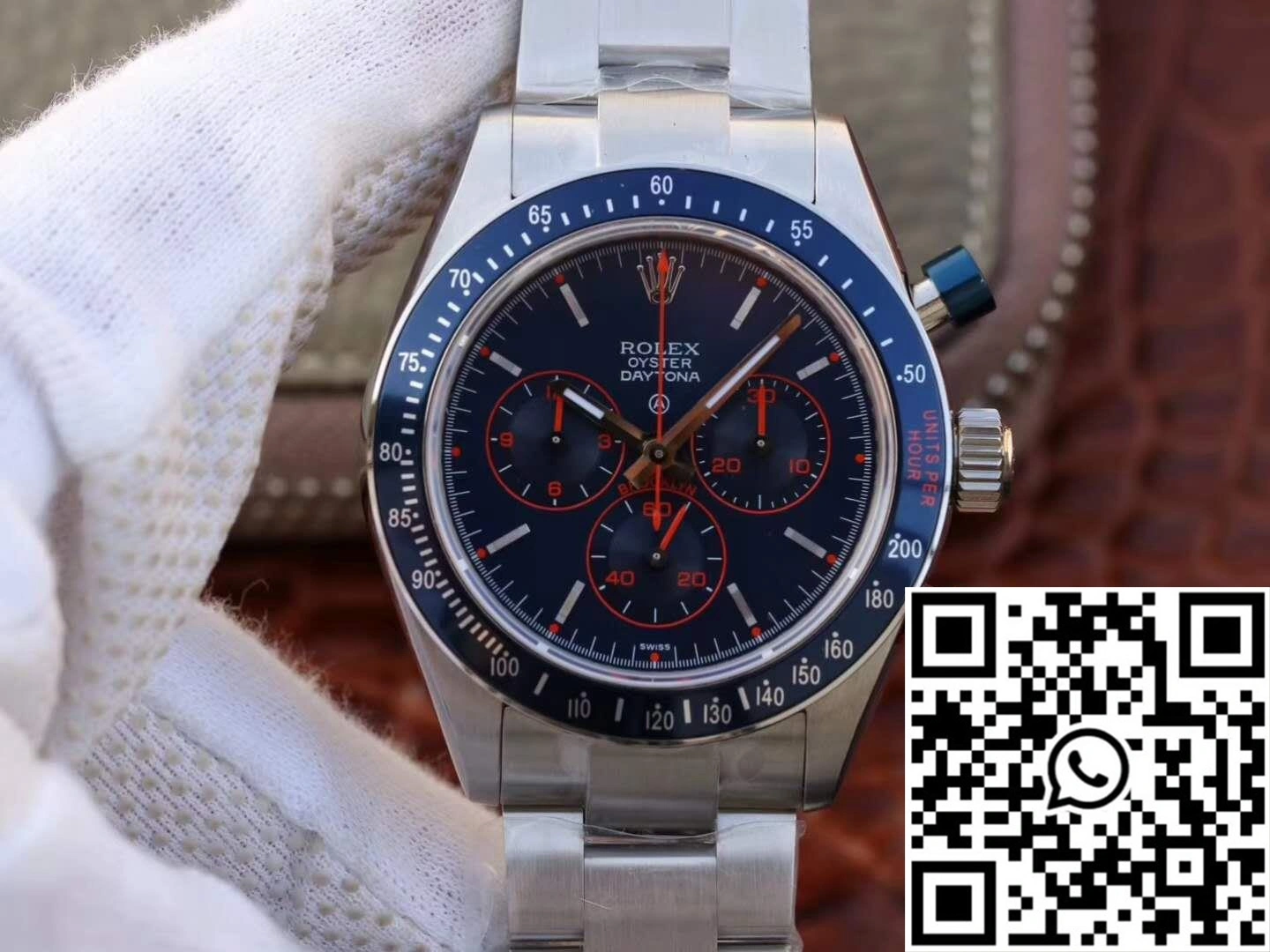 Rolex Daytona Cosmograph BP Factory Blue Dial FreshLook 1120