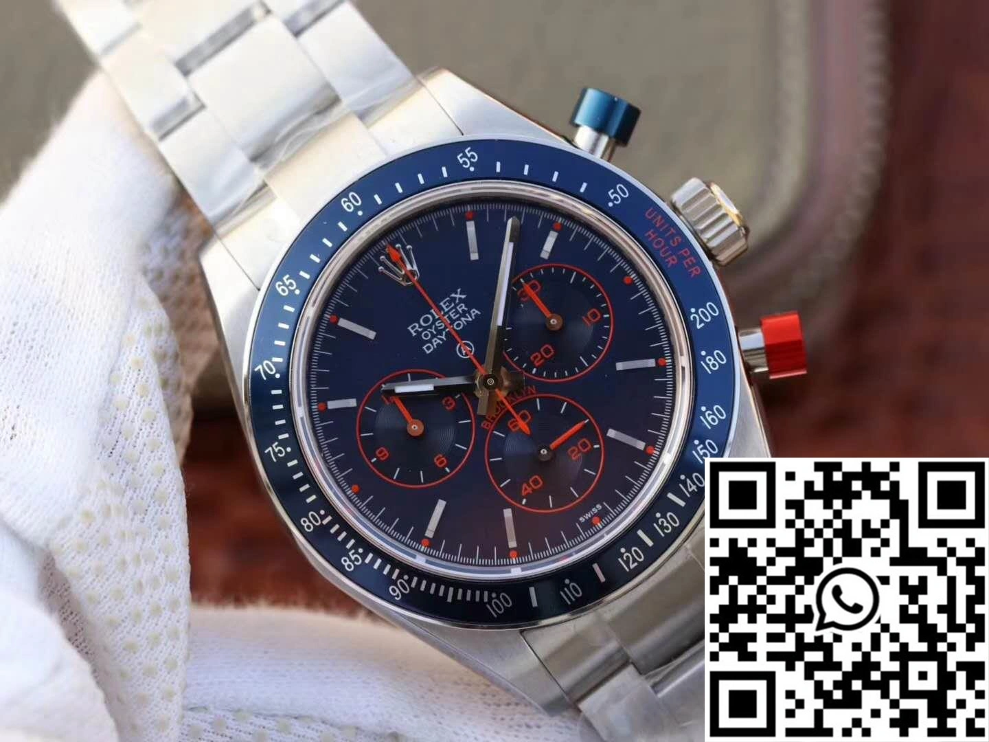 Rolex Daytona Cosmograph BP Factory Blue Dial FreshLook 1120