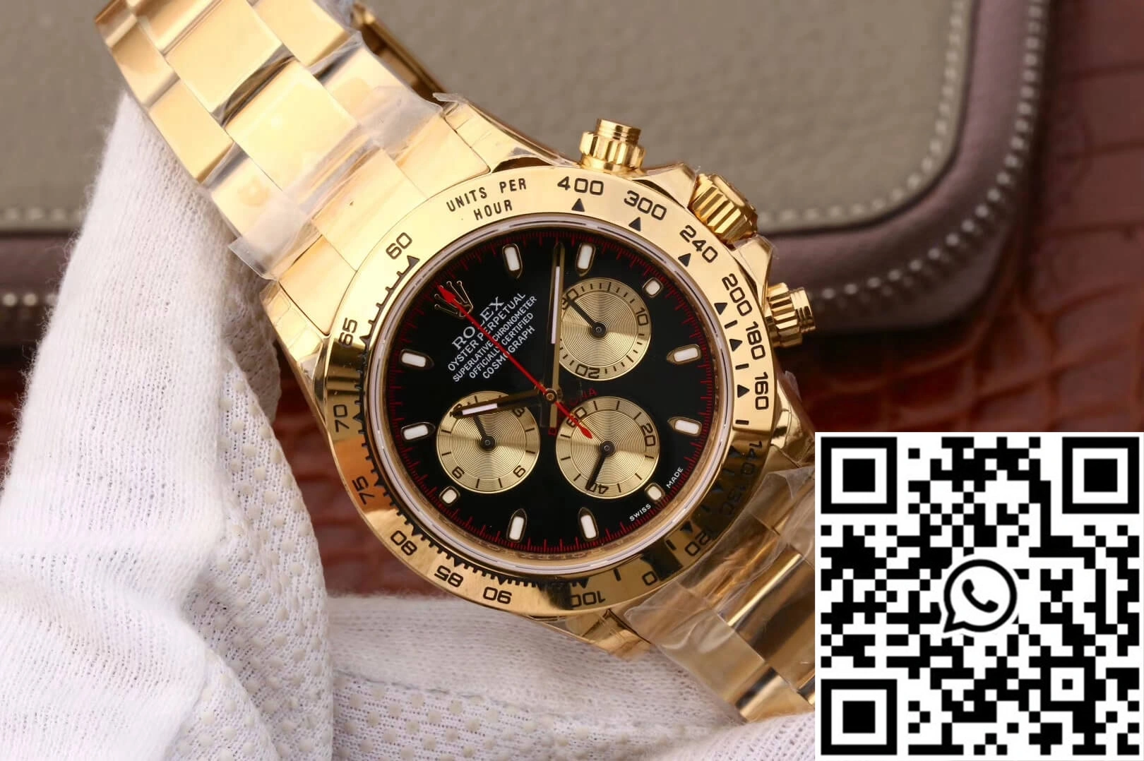 Durable Rolex Daytona Cosmograph M116508-0009 JH Factory Black Dial 1050