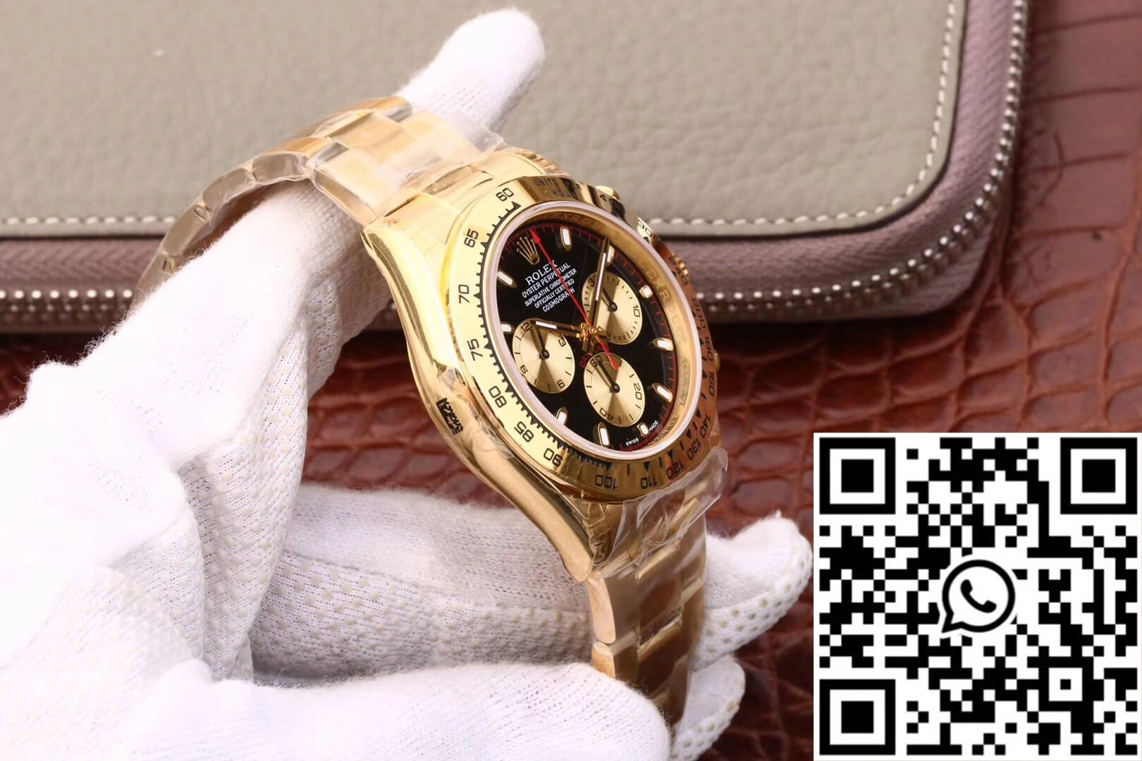 Durable Rolex Daytona Cosmograph M116508-0009 JH Factory Black Dial 1050