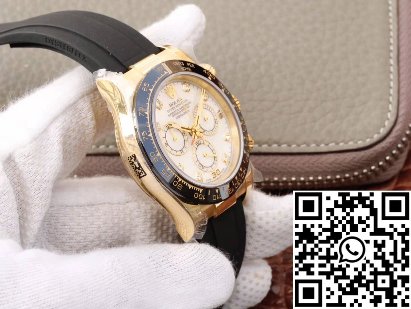 Rolex Daytona Cosmograph M116518ln-0037 JH Factory V6 Diamond Dial Premium 1132