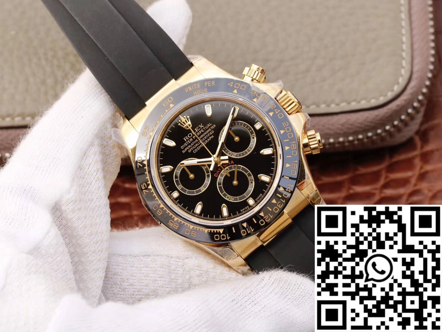 SmartChoice Rolex Daytona Cosmograph M116518ln-0043 JH Factory Black Dial 1058
