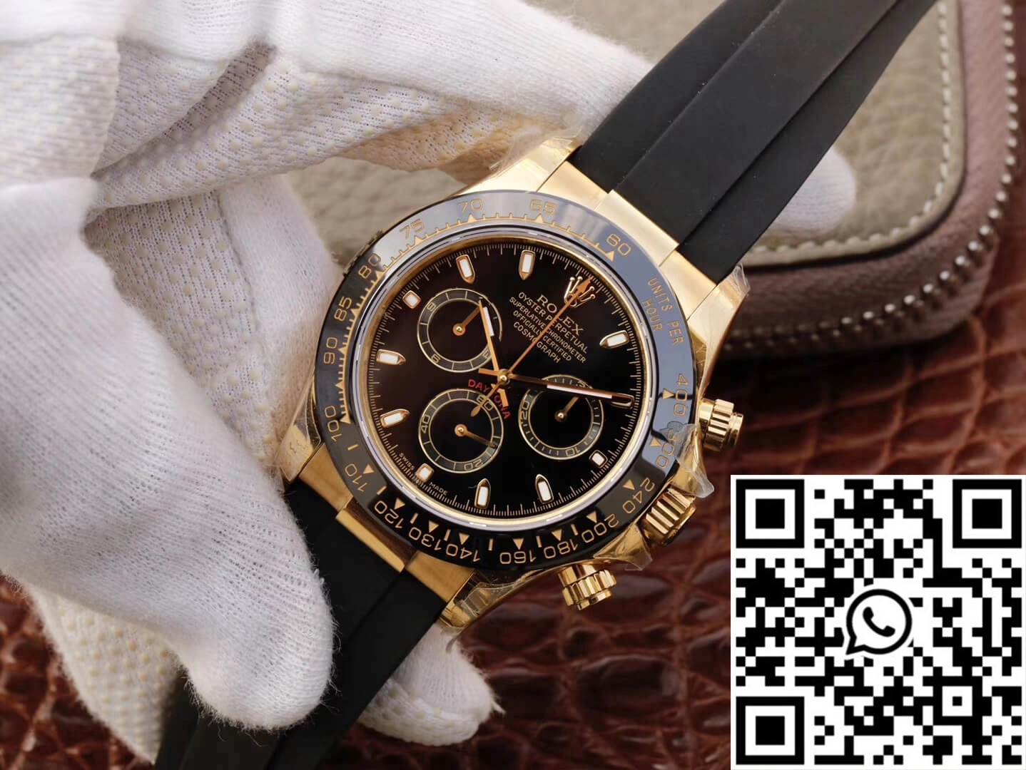 SmartChoice Rolex Daytona Cosmograph M116518ln-0043 JH Factory Black Dial 1058