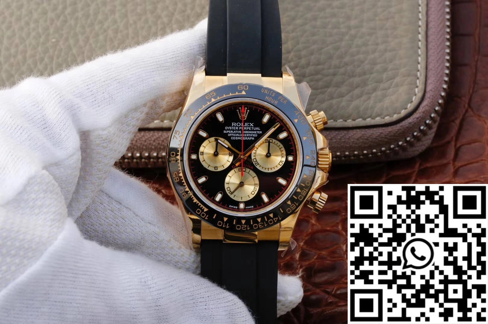 Rolex Daytona Cosmograph M116518ln-0047 JH Factory Black Dial Chic 1043