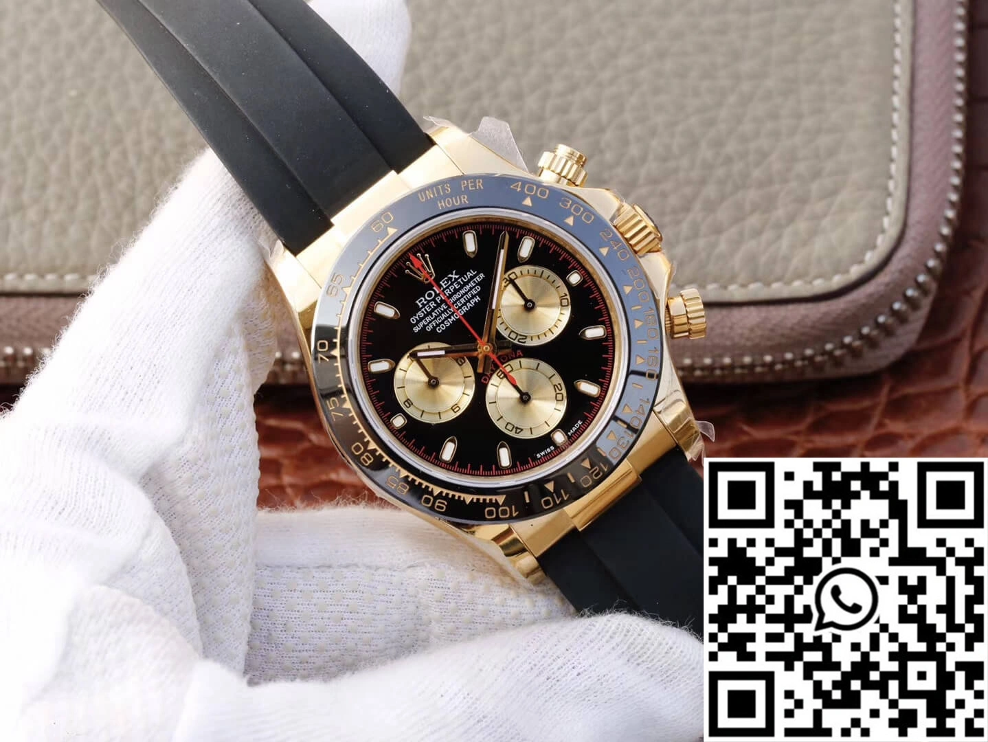 Rolex Daytona Cosmograph M116518ln-0047 JH Factory Black Dial Chic 1043