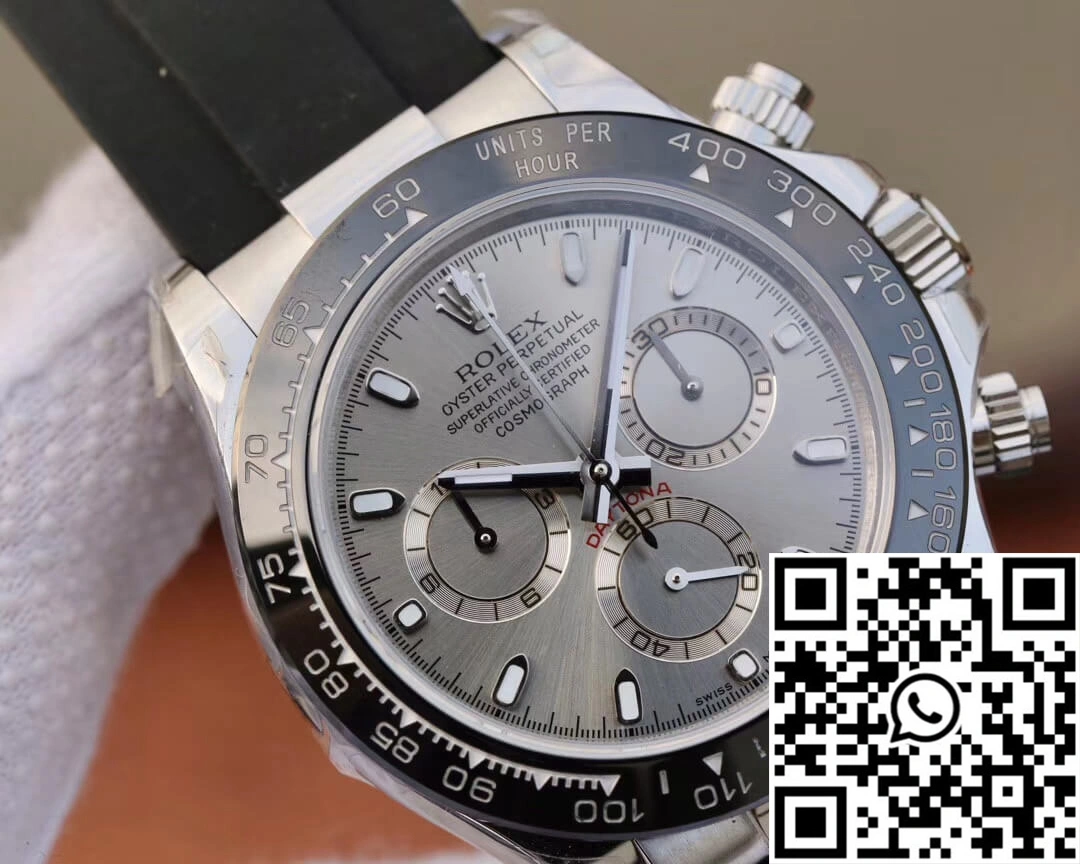TechFriendly Rolex Daytona Cosmograph M116519ln JH Factory Stainless Steel Color 1046