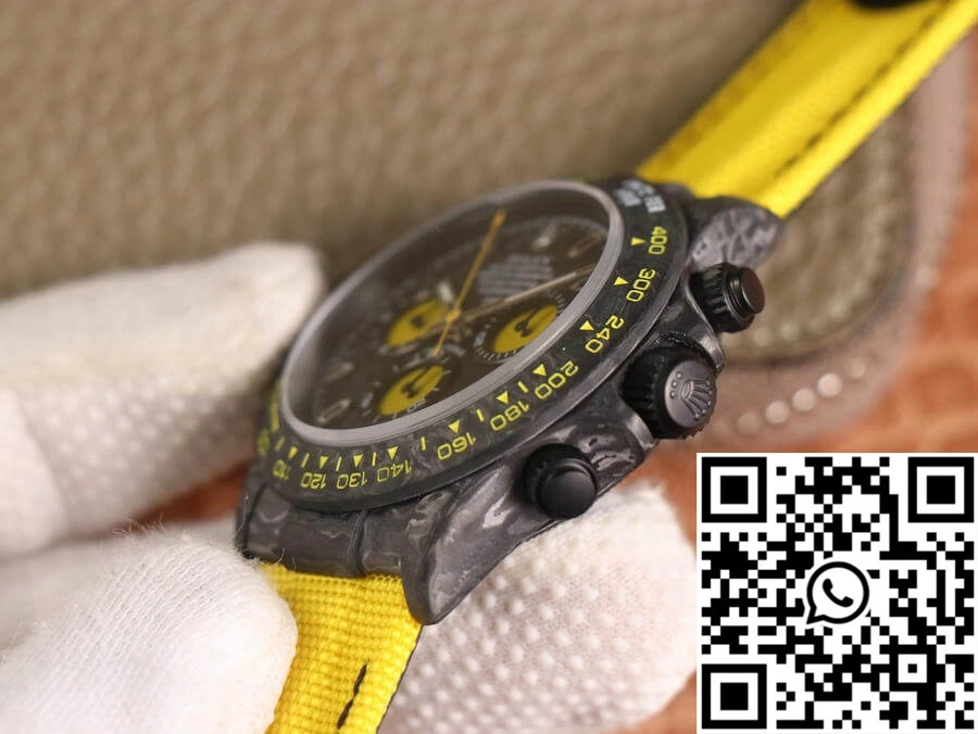 Unisex Rolex Daytona Diw Retrofit Version WWF Factory Carbon Fiber Pattern 1125