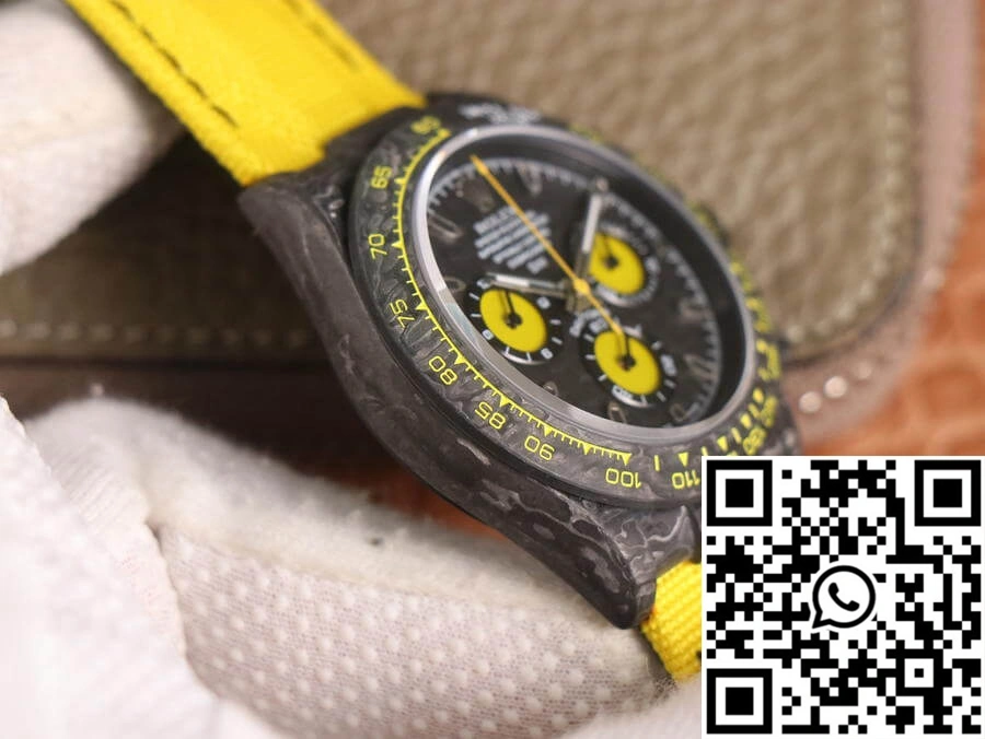 Unisex Rolex Daytona Diw Retrofit Version WWF Factory Carbon Fiber Pattern 1125