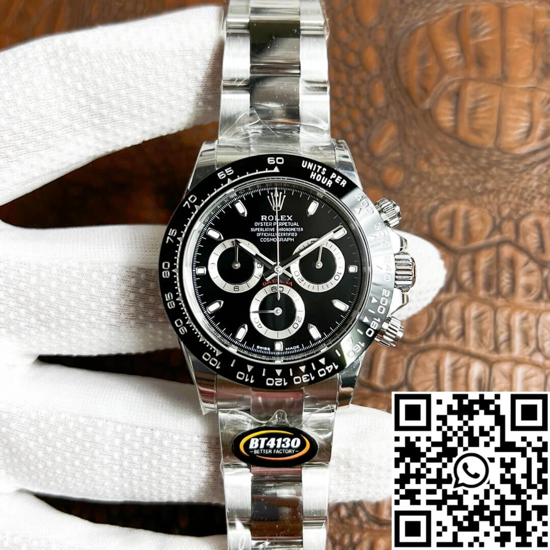 WaterResistant Rolex Daytona M116500LN-0002 BT Factory Black Ceramic Bezel 1077
