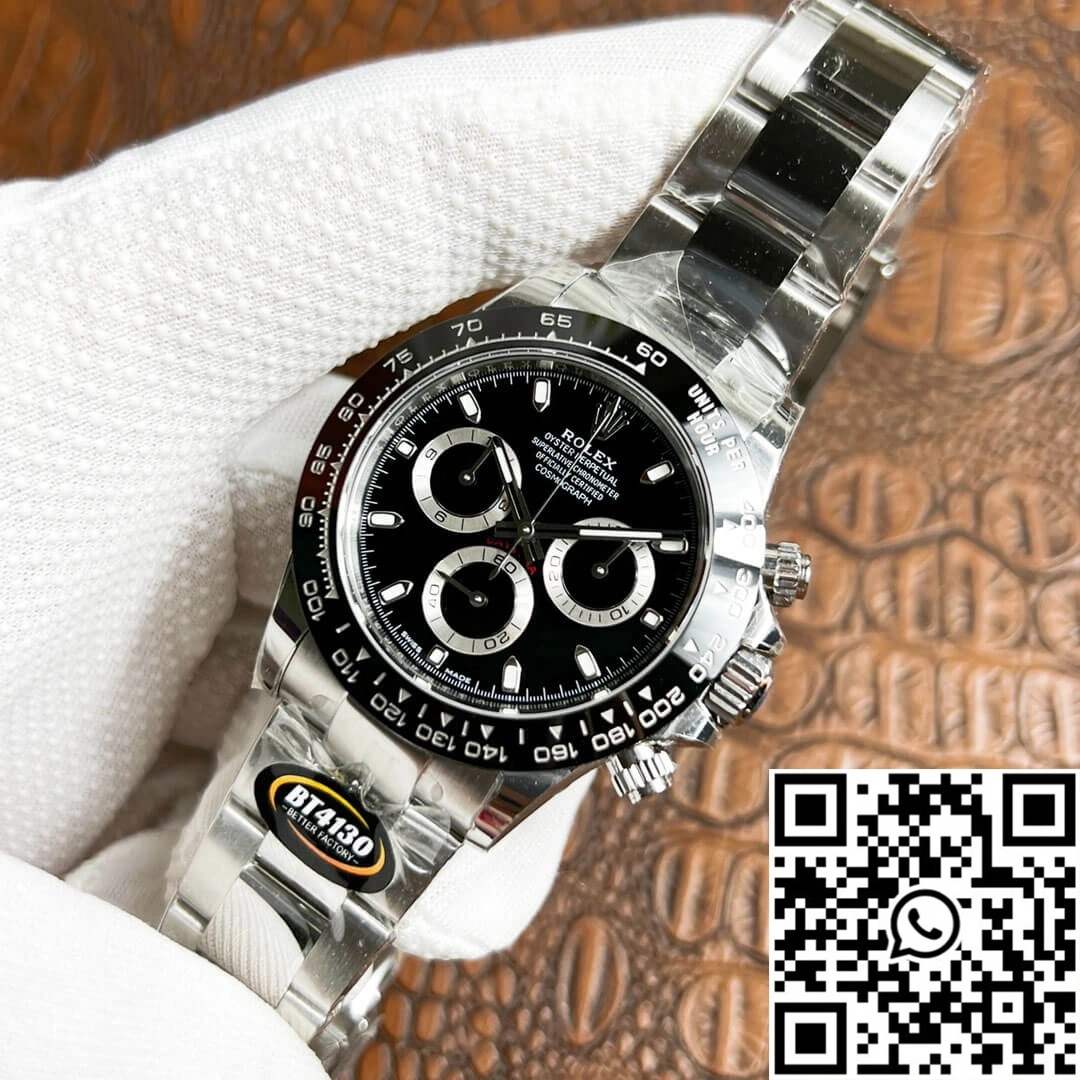 WaterResistant Rolex Daytona M116500LN-0002 BT Factory Black Ceramic Bezel 1077
