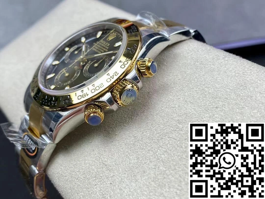 Rolex Daytona M116503-0004 BT Factory Yellow Gold Black Dial Attractive 1086