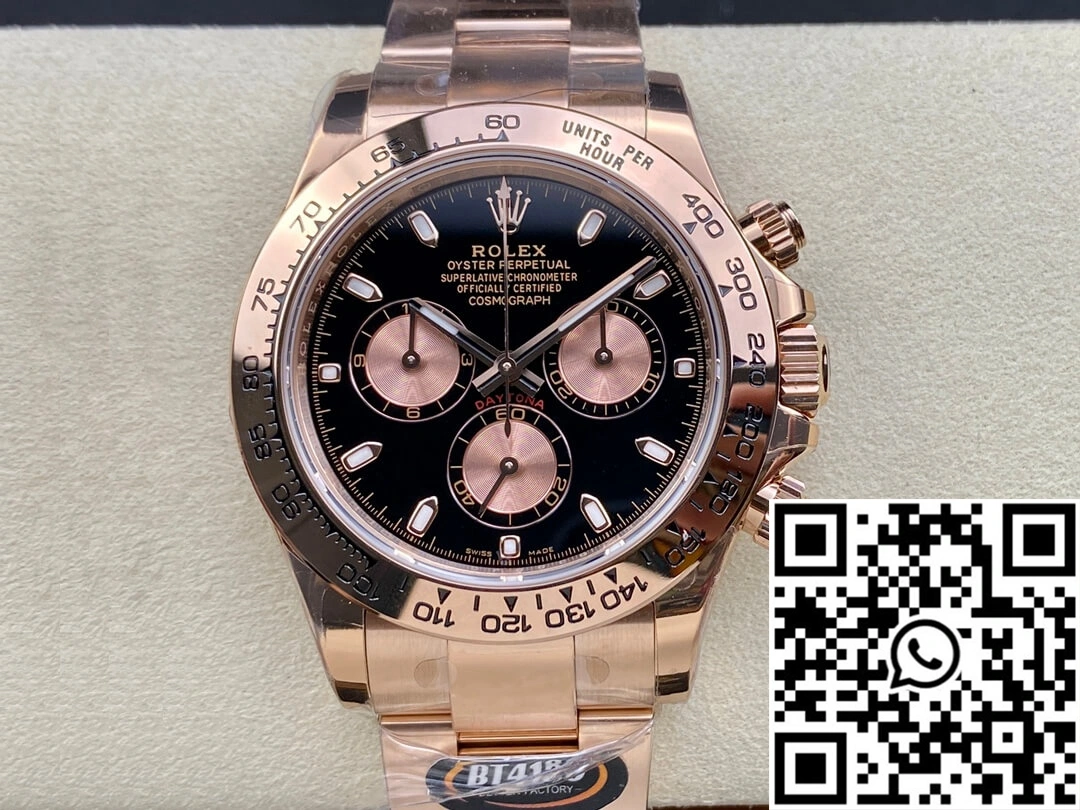Soft Rolex Daytona M116505-0008 BT Factory Rose Gold 1085