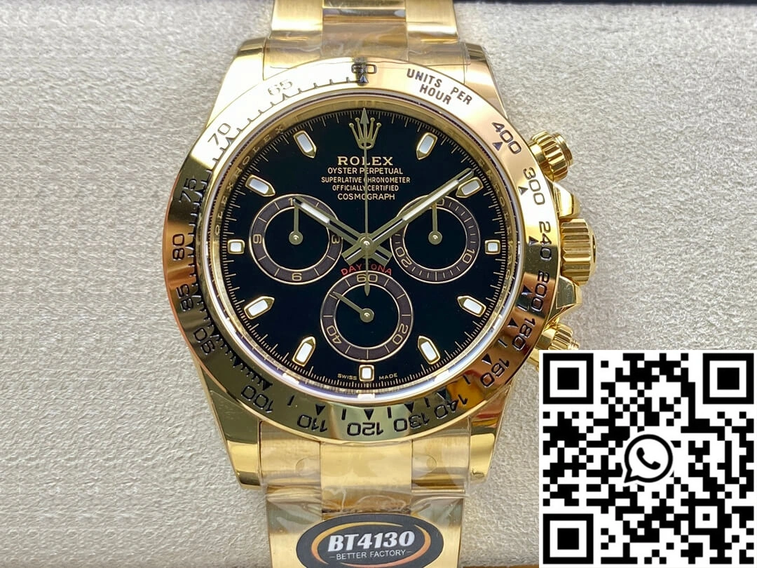 Rolex Daytona M116508-0004 BT Factory Black Dial Reliable 1152