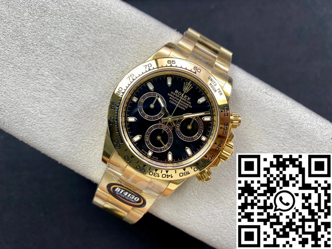 Rolex Daytona M116508-0004 BT Factory Black Dial Reliable 1152